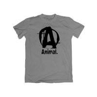 Universal Animal Basic Logo T-Shirt grau