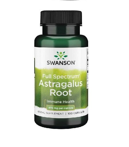 Swanson Astragalus Root 470mg - 100 Kapseln