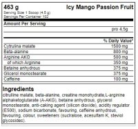 FA Nutrition ICE Pump Pre-Workout - 463g