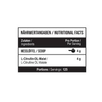 MST - Citrulline Malat 500g Unflavored