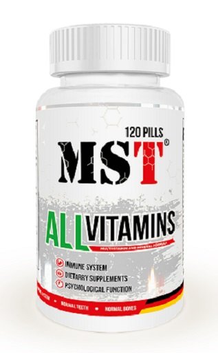 MST - All Vitamins 120 Tabl.