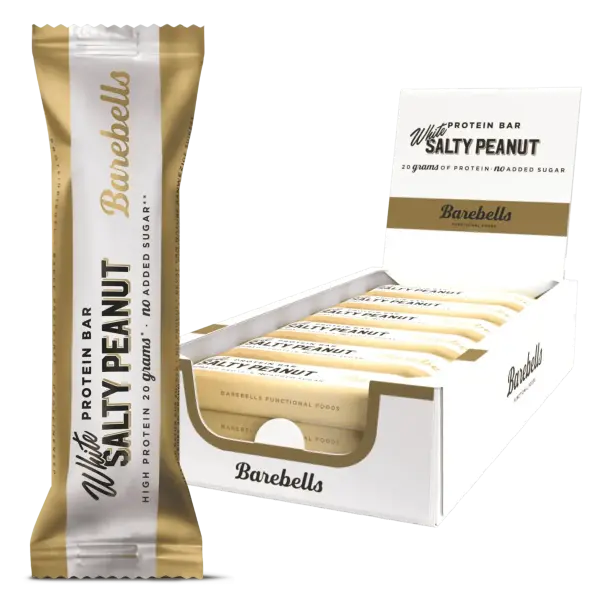 Barebells Protein Bars 12x 55g White Salty Peanut