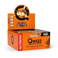 Nutrend QWIZZ Crunchy Protein Bar 12x60g ohne or. Verpackung!