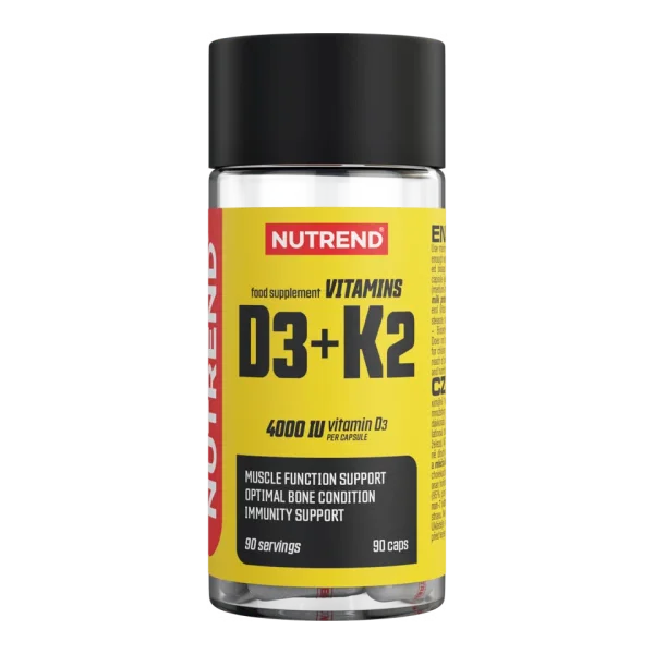 Nutrend Vitamin D3 + K2 4000 IU /60 ug- 90 Caps