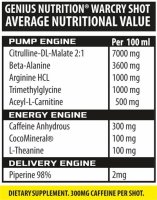 Genius Nutrition - Warcry Liquid Shot Cola (12x100ml)