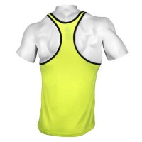 Gold´s Gym Muscle Joe Contrast Stringer Tank - Neon L