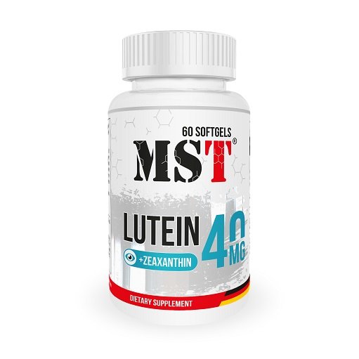 MST - Lutein+Zeaxanthin 40mg - 60 Caps