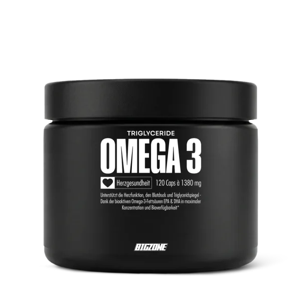 Big Zone Omega 3 Fury Triglyceride 120 Kapseln