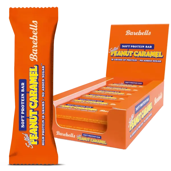 Barebells Protein Bars 12x 55g Soft Salted Peanut Caramel
