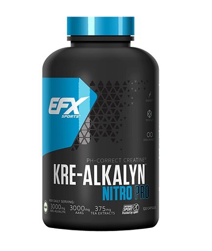 EFX Kre-Alkalyn Nitro PRO - 120 Caps