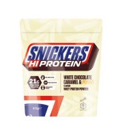 Snickers HI Protein 455g White Choc, Caramel&Peanut
