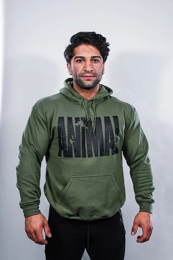 Universal Animal Hooded Sweater Military