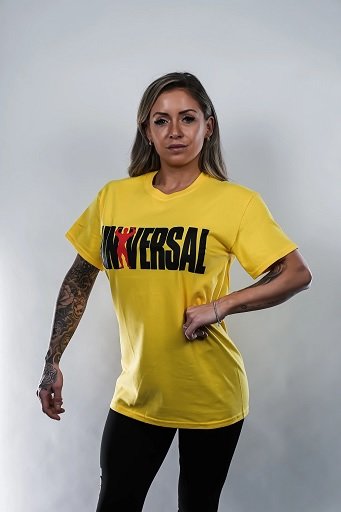 Universal Animal T-Shirt Logo Yellow 77