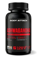 Body Attack Ashwagandha KSM-66 - 120 Kapseln