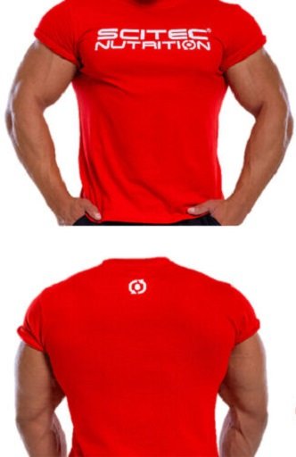 Scitec T-Shirt rot M