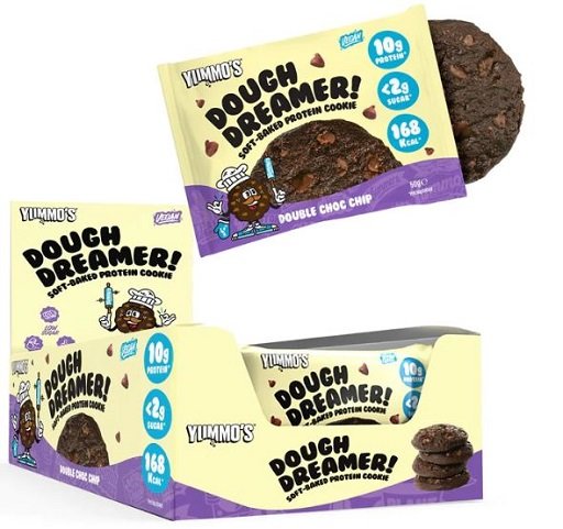 Yummos Dough Dreamer VEGAN Protein Cookie 12x50g