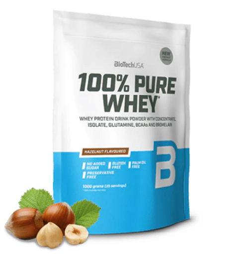 BioTech 100% Pure Whey 1000g Apfelkuchen