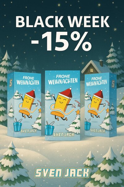 Sven Jack Adventskalender 2025 | 49x65g | Fitness Kalender