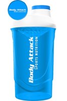 Body Attack Shaker 600ml Schwarz