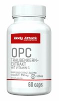 Body Attack OPC Traubenkern- Extrakt 60 Caps