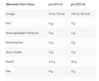 ESN Isoclear RTD 8x500ml Fresh Cherry