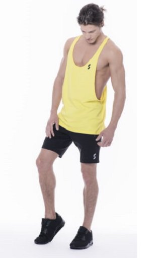 Scitec Tank Top Andorra Gelb  XL