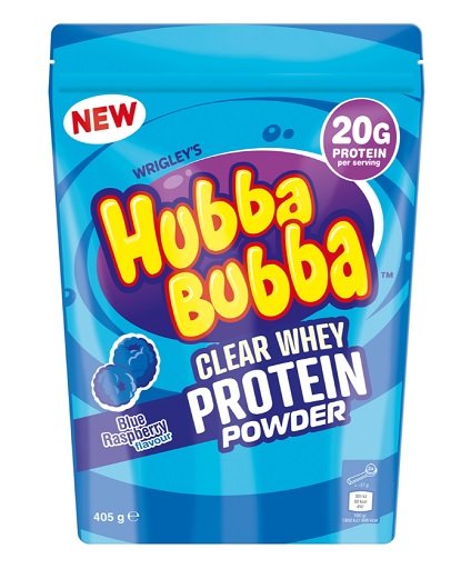 Hubba Bubba Clear Whey 405g Atomic Apple