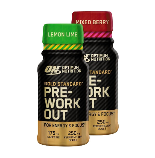 Optimum Nutrition Gold Standard Pre-Workout Shot 12x60ml Lemon Lime