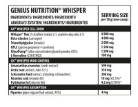 Genius Nutrition Whisper 10x18g Probe