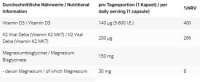 INLEAD Vitamin D3 + K2 + Magnesium 120 Kapseln