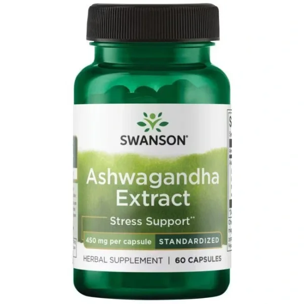 Swanson Ashwagandha Extract 450mg 60 Kapseln