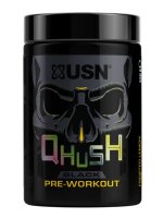 USN QHUSH Black Pre-Workout 220g (20 Serv.) Blue Raspberry