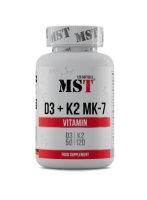 MST - Vitamin D3 + K2 + MK-7 120 Kapseln