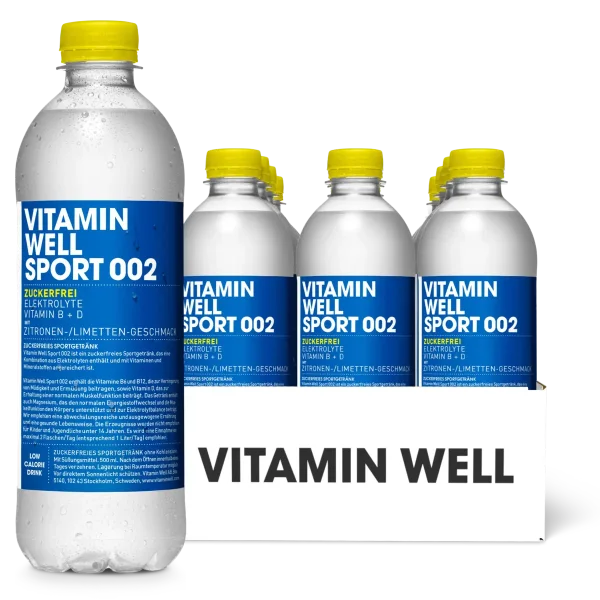 Vitamin Well Drink 12x500ml Sport 002 / ELECTROLYTES