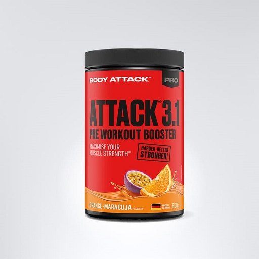 Body Attack Pre Attack 3.1 600g Cassis Flavour