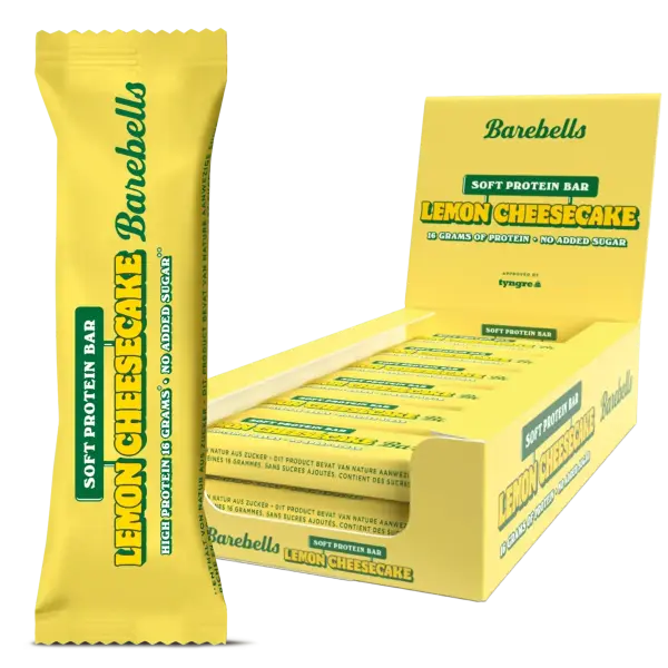 Barebells Protein Bars 12x 55g Soft Lemon Cheesecake