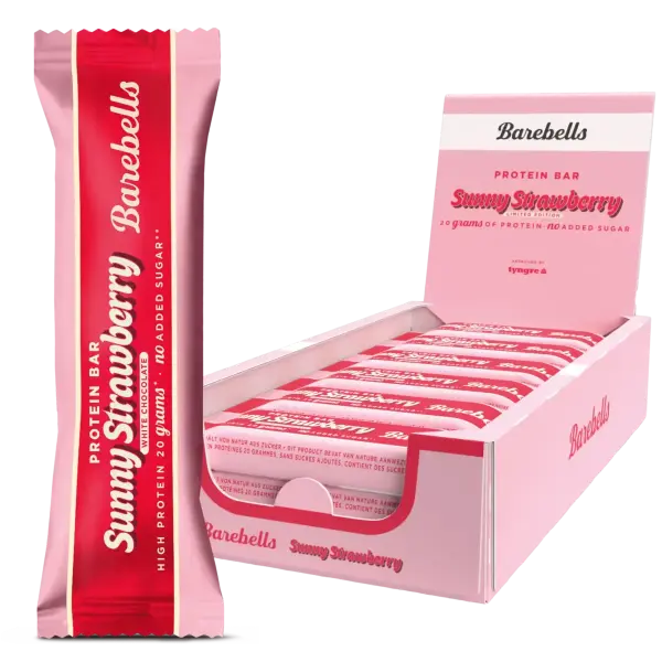 Barebells Protein Bars 12x 55g Sunny Strawberry