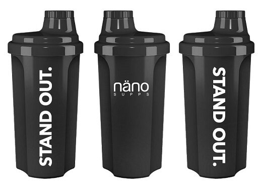 Nanosupps Shaker NANOBCAA 500ml White