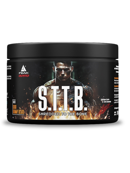 Peak Shredded To The Bone Sour Gummy Bears- 240g