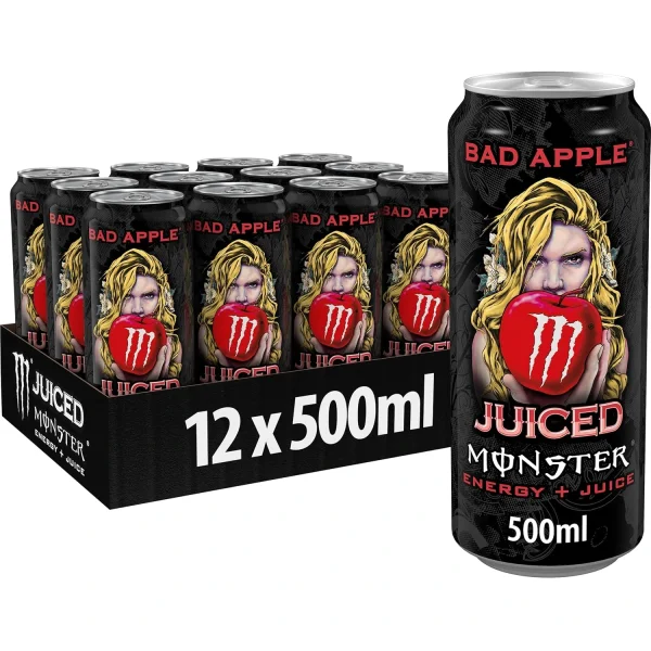 Monster Energy - (12x500ml) Bad Apple (zzgl. PFAND)
