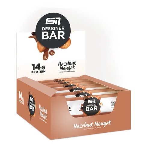 ESN Designer Bar Box 12x45g Dark Cookie