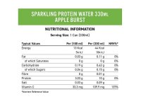 Applied Nutrition Sparkling Protein Water 12x330ml Tropical Burst