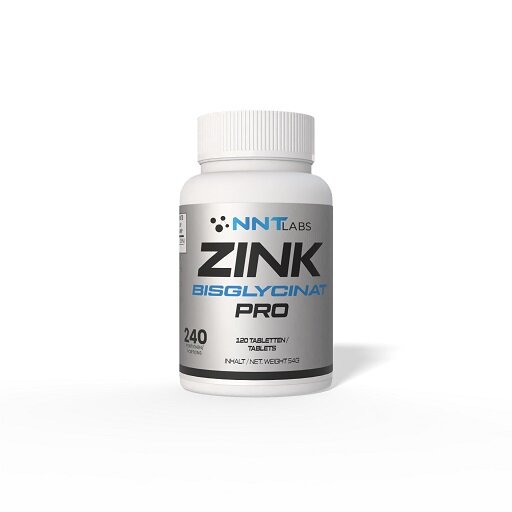 NNT Zink 50mg Bisglycinat PRO 120 Tabletten