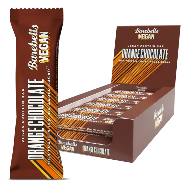 Barebells Vegan Bar 12x 55g Orange Chocolate