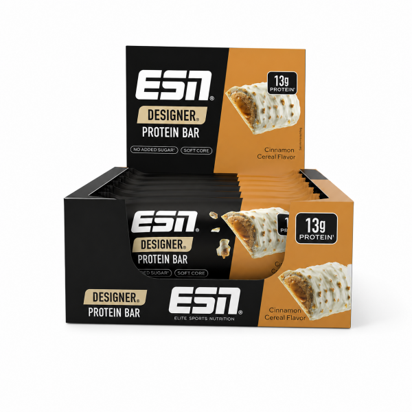 ESN Designer Bar Box 12x45g Cinnamon Cereal