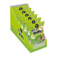 GoFitness Protein Puffs 6x50g Box Veggie Mix/ Gemüse Mix