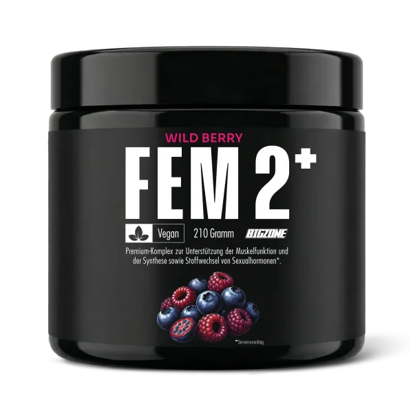 Big Zone Fem2+ (210g Dose) Wildberry
