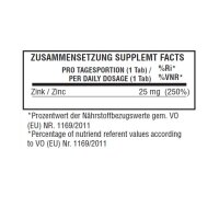 NNT Zink Bisglycinat Pro 60 Tabletten AKTION