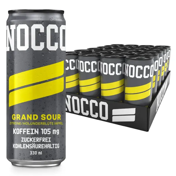Nocco BCAA Drink 24 x 330 ml Grand Sour