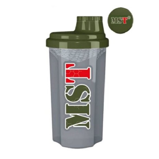 MST - Shaker 700ml Grau Transparent Olive